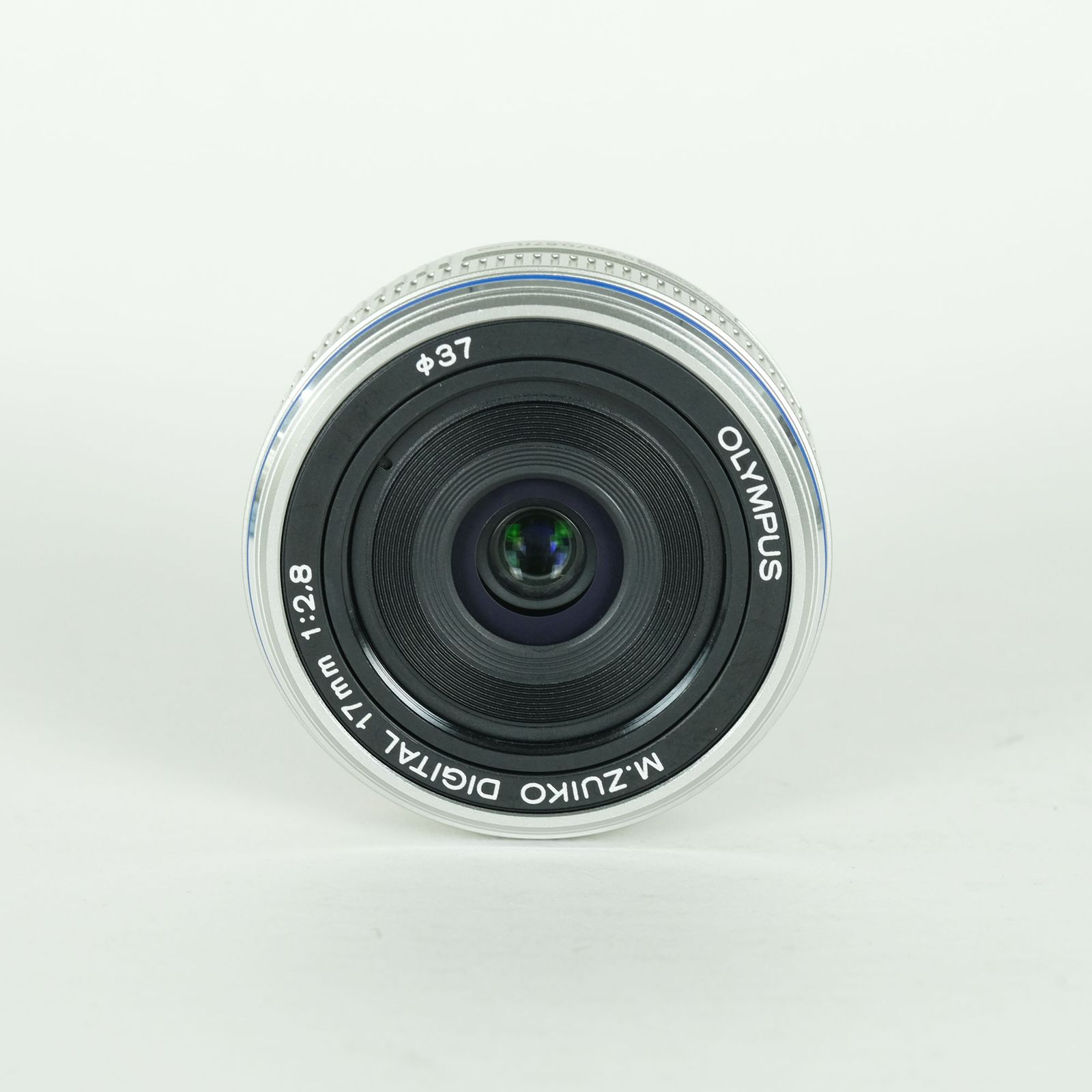 美品] OLYMPUS M.ZUIKO DIGITAL 17mm F2.8 シルバー | マイクロフォー