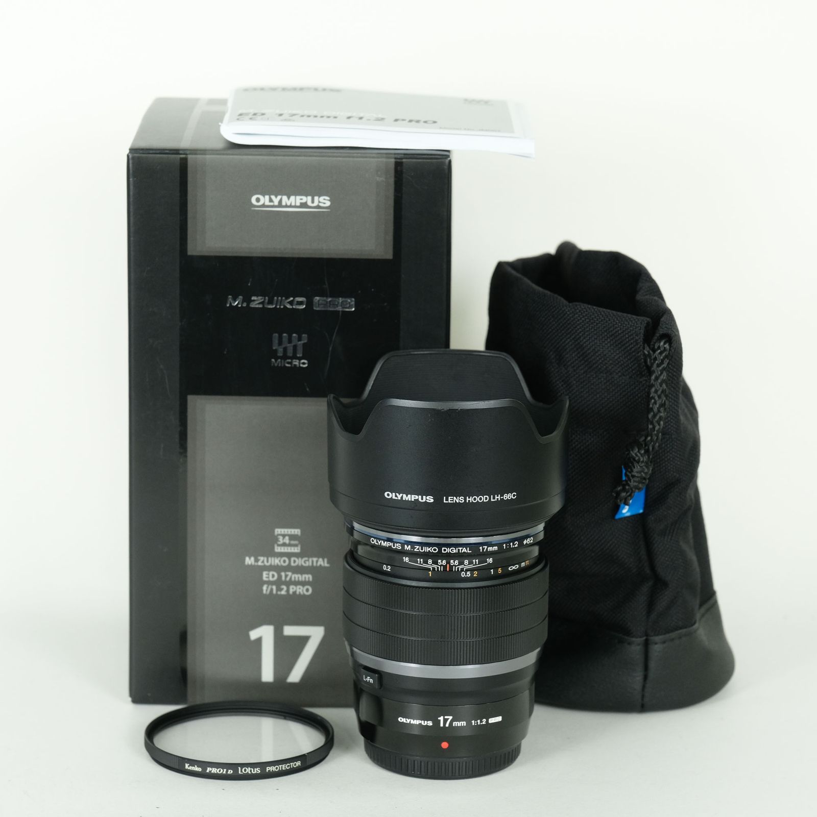 [美品 | フィルター付] OLYMPUS M.ZUIKO DIGITAL ED 17mm F1.2 PRO | マイクロフォーサーズマウント