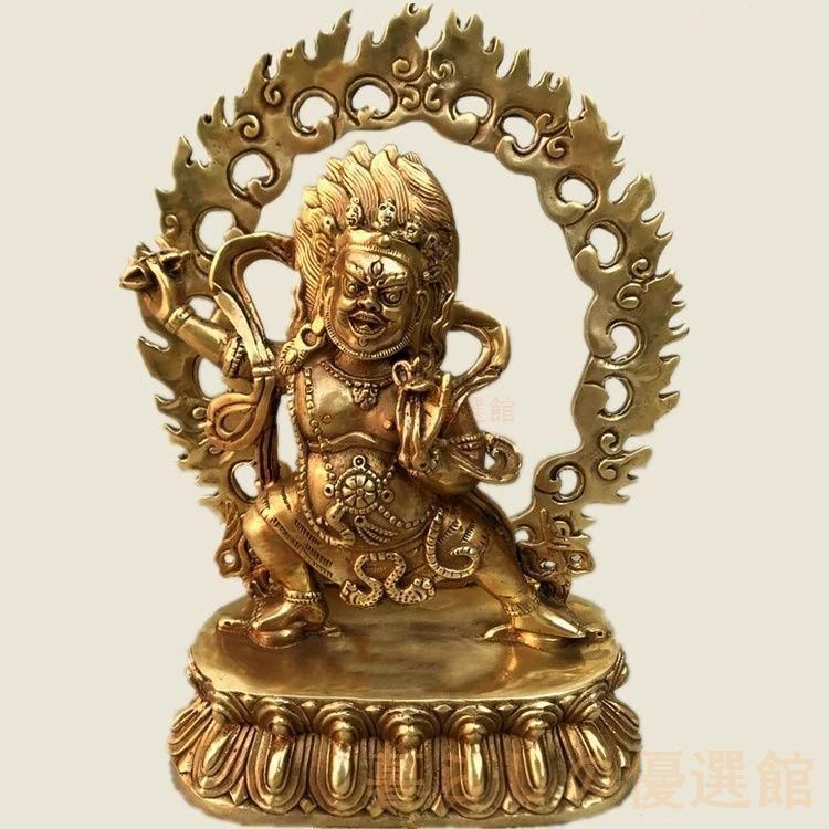 【上品】金剛手菩薩 仏像 銅製 開運 風水 置物 仏教美術 zw427