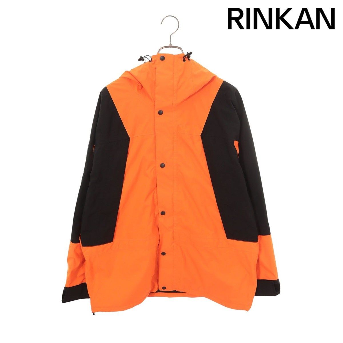 シュプリーム ×ノースフェイス THE NORTH FACE 16AW Mountain Light Jacket パワーオレンジマウンテンライトジャケットブルゾン メンズ L
