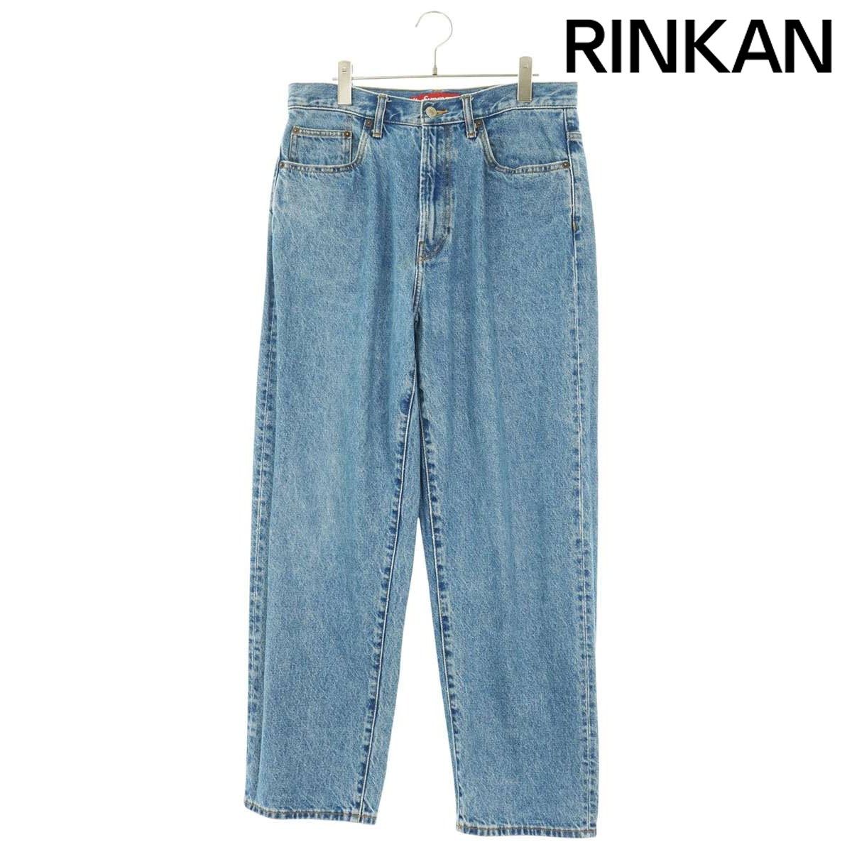 シュプリーム 24AW Baggy Jean ロゴ刺繍バギーデニムパンツ メンズ 30