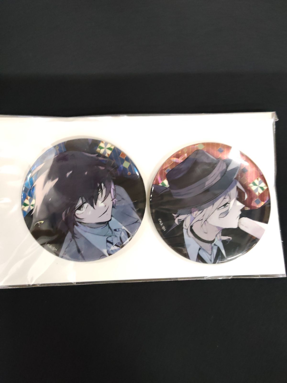 2607130 文豪ストレイドッグス 文スト 太宰治 中原中也 ホログラム缶