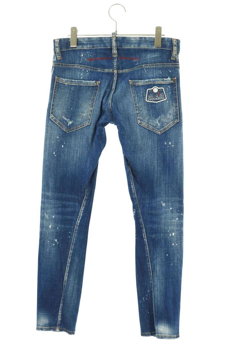 ディースクエアード S74LB0669/SEXY TWIST JEAN ダメージ加工デニム