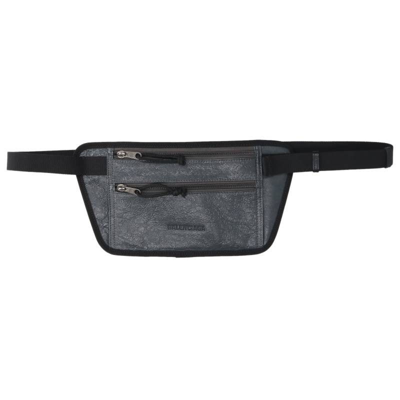 BALENCIAGA バレンシアガ　ブラック ボディバッグ　618190 バレンシアガ 618190 レザーウエストバッグ メンズ - メルカリ