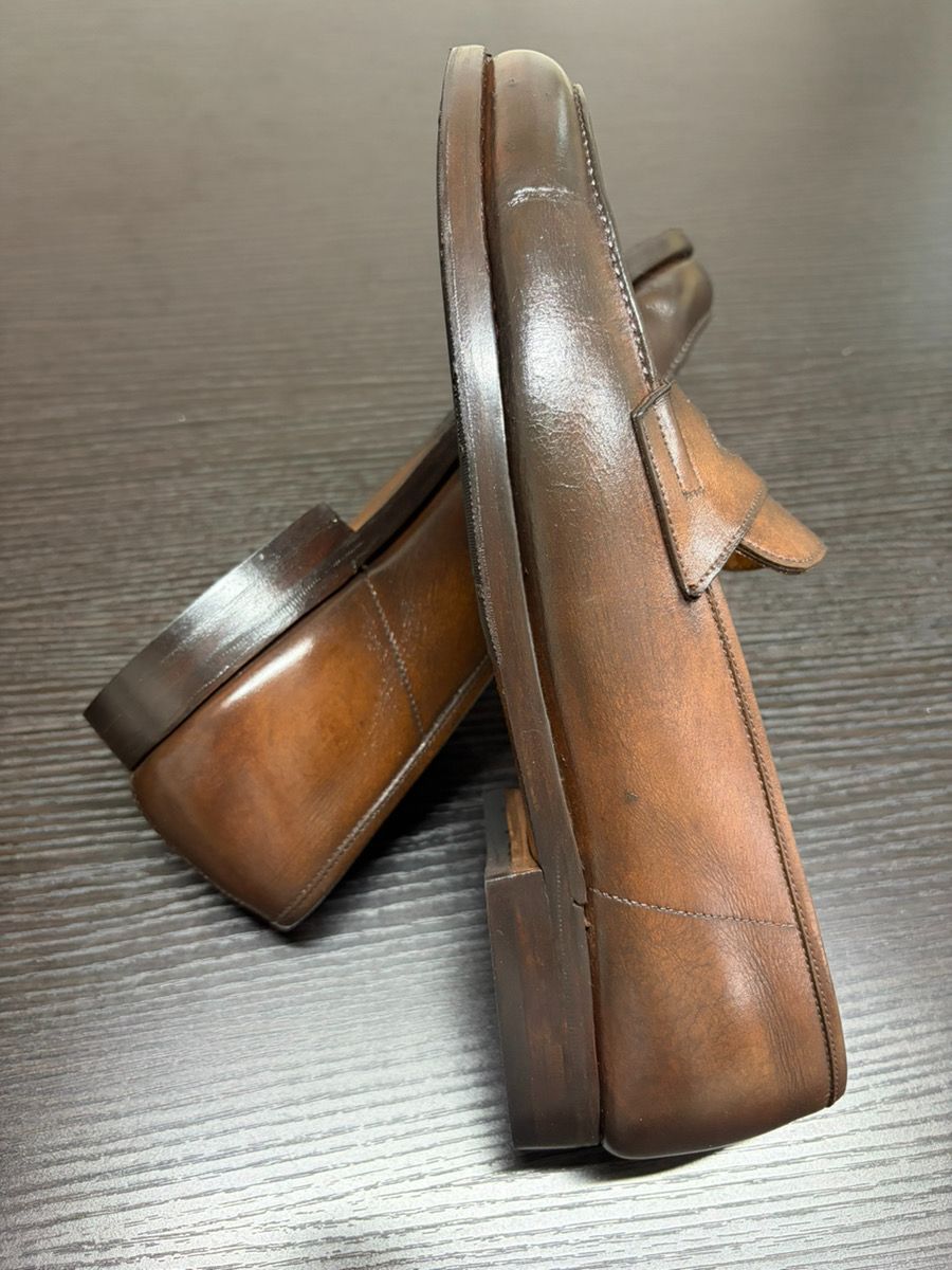 JOHN LOBB ローファー RIO 4395 茶 ブラウン - メルカリ