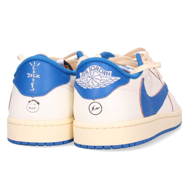 ナイキジョーダン トラヴィス スニーカー 青 Travis Scott fragment design Nike Air Jordan 1 Low OG SP Military Blue の新品 中古フリマ 通販 スニダン