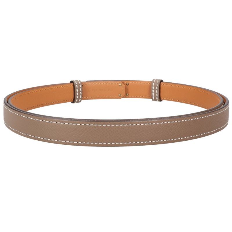 ⭐HERMES⭐ エルメス ケリー18 ベルト ゴールド ヴォーエプソン 刻印B エルメス ケリー 18 B刻印 ヴォーエプソンレザーベルト レディース 18