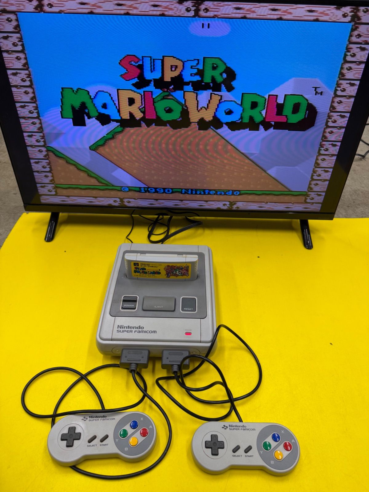 動作確認済/箱・取説付属】スーパーファミコン 本体一式 すぐ遊べる