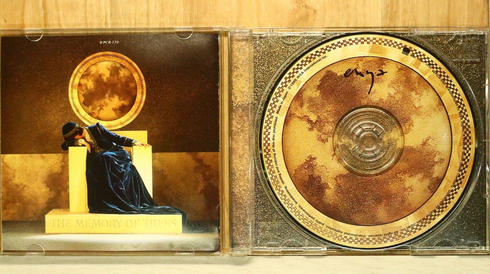 国内盤CD☆エンヤ/Enya□ メモリー・オブ・トゥリーズ 【WPCR550