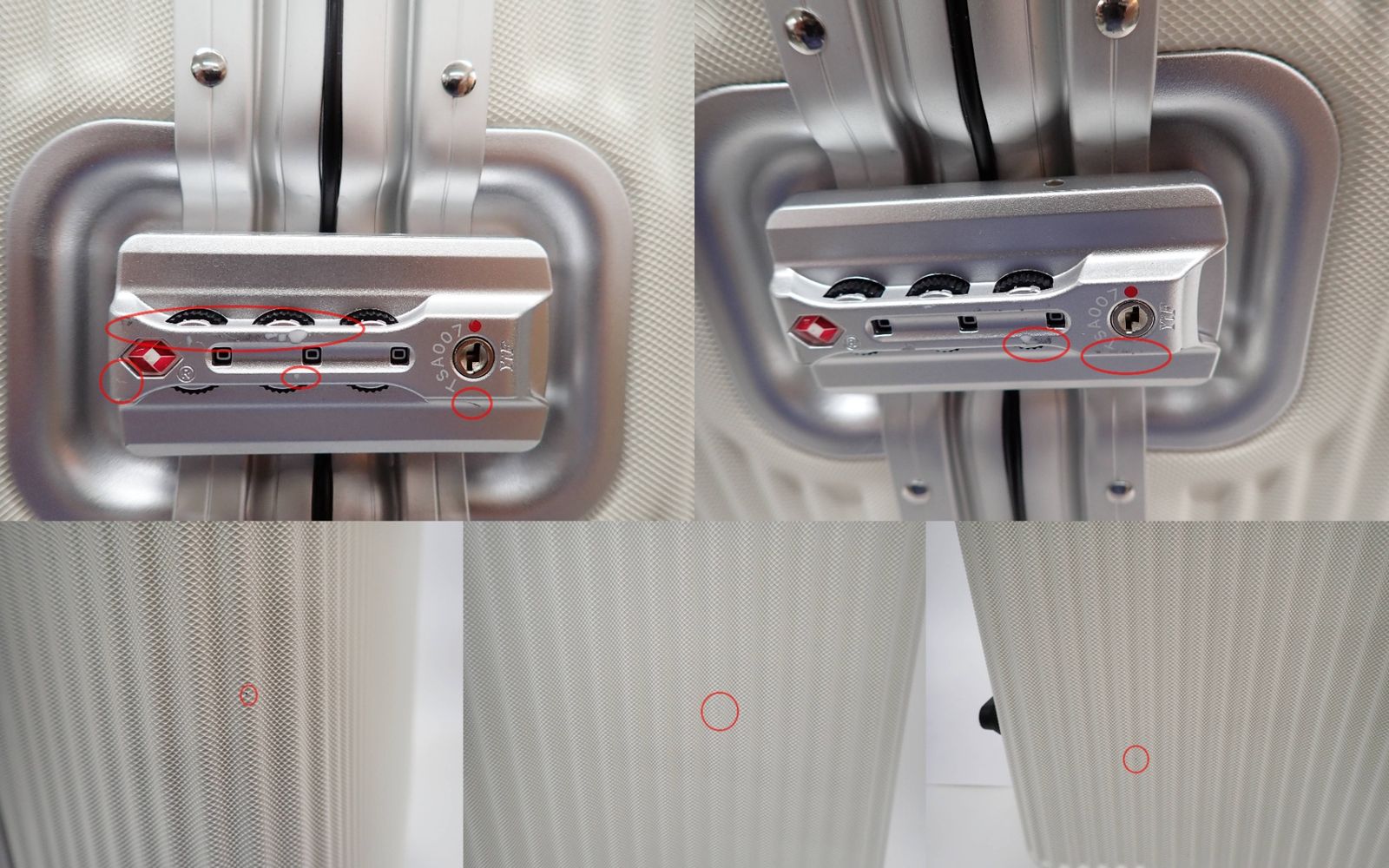 訳あり スイスミリタリー スーツケース 64L 24インチ SM-C624 シルバー