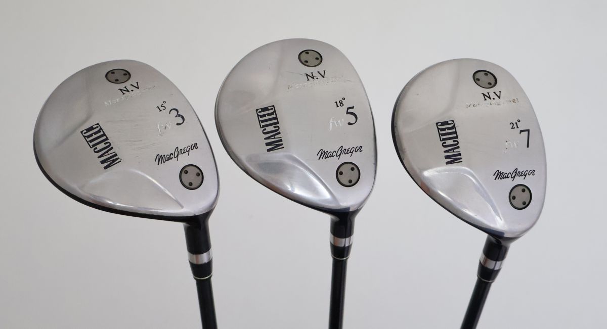 ○【3W＆5W＆7W 3本セット】マグレガー☆MACTEC マックテック NV
