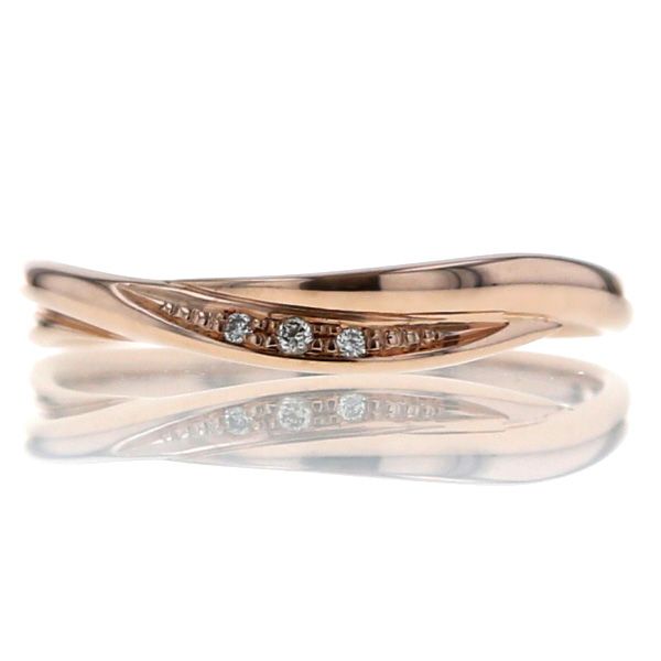 Star Jewelry スタージュエリー K10PG ピンクゴールド リング