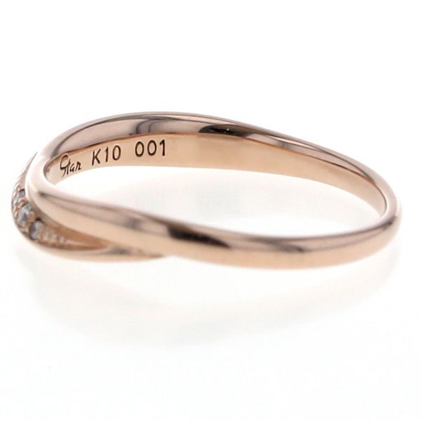 Star Jewelry スタージュエリー K10PG ピンクゴールド リング 
