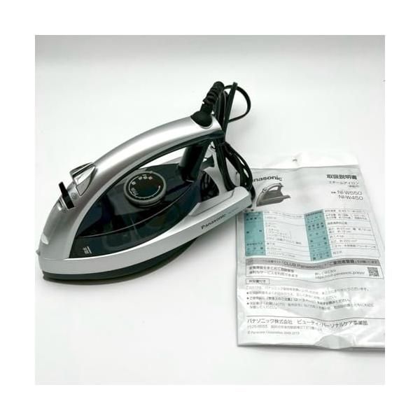 【中古】パナソニック コード付きスチームアイロン シルバー NI-W550-S 6,992円