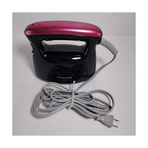 中古】パナソニック スチームアイロン ピンクブラック NI-FS340-PK