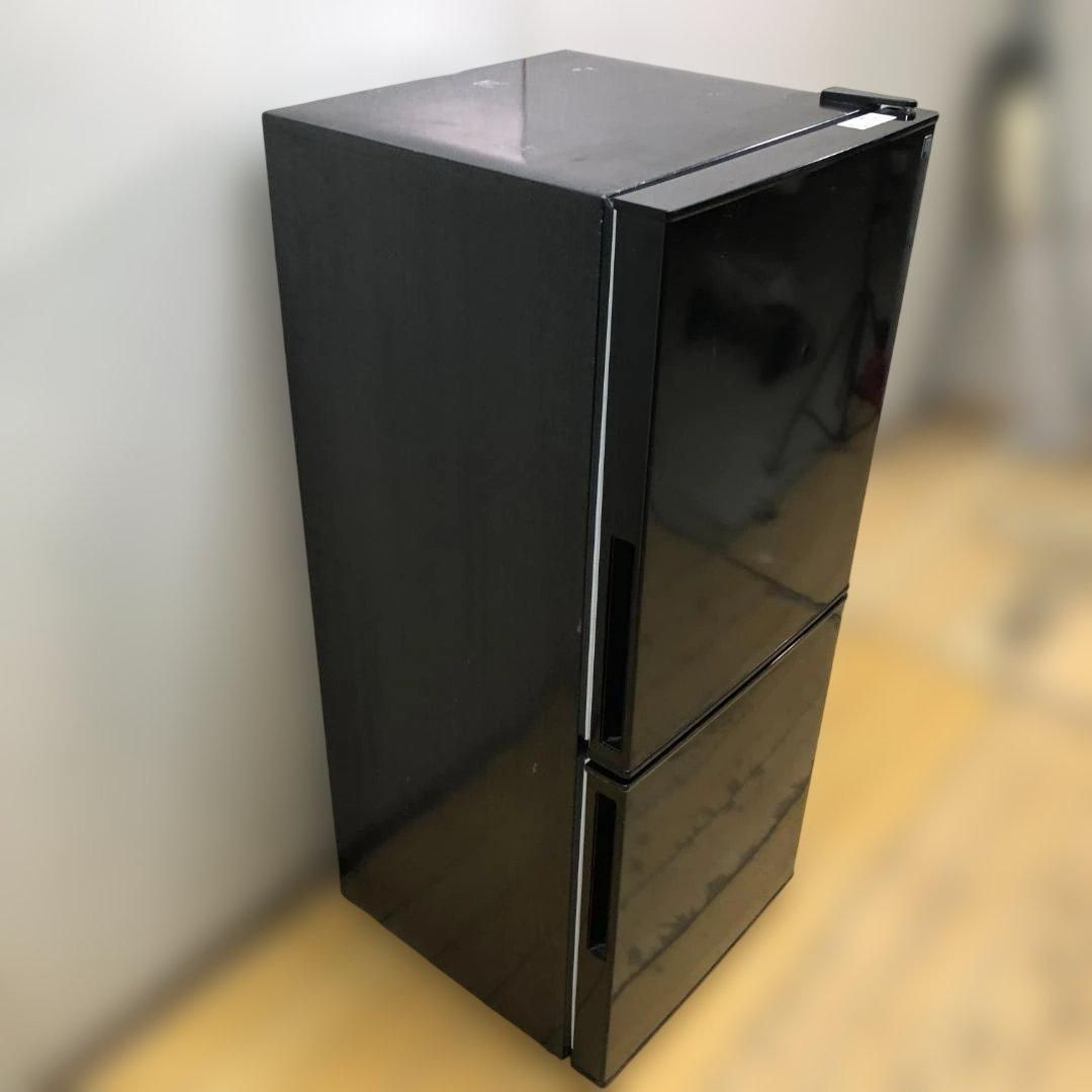 生活家電 ニトリ Nグラシア NTR-106BK 106L 2ドア冷凍冷蔵庫 ブラック