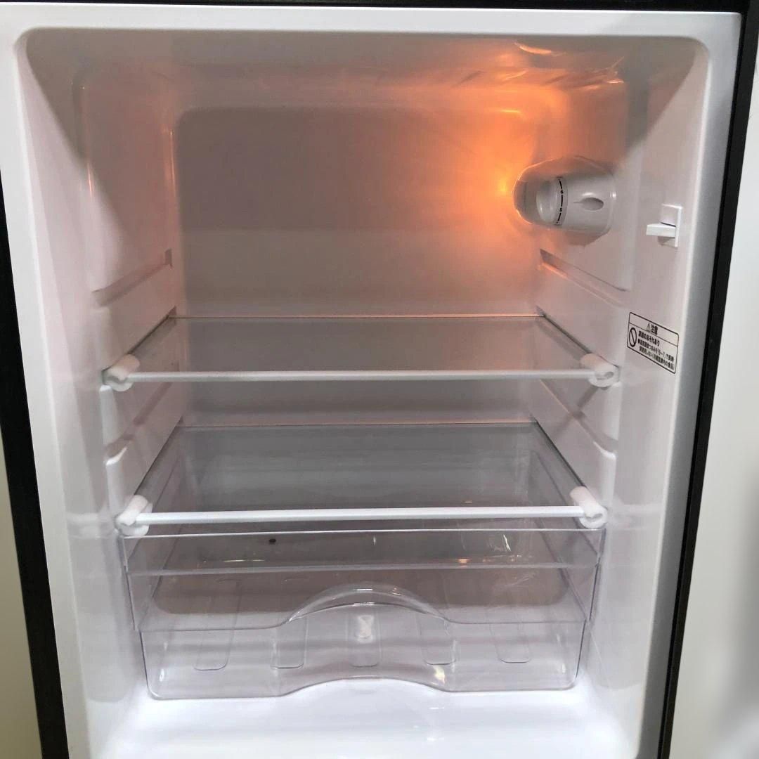 生活家電 ニトリ Nグラシア NTR-106BK 106L 2ドア冷凍冷蔵庫 ブラック