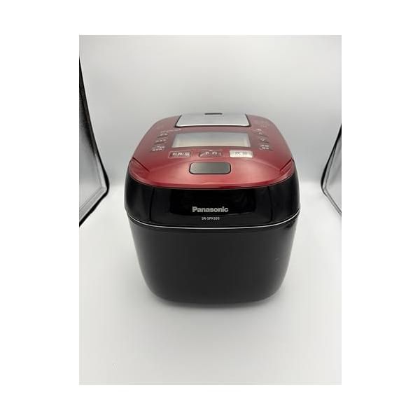 中古】パナソニック 5.5合 炊飯器 圧力IH式 Wおどり炊き ルージュ