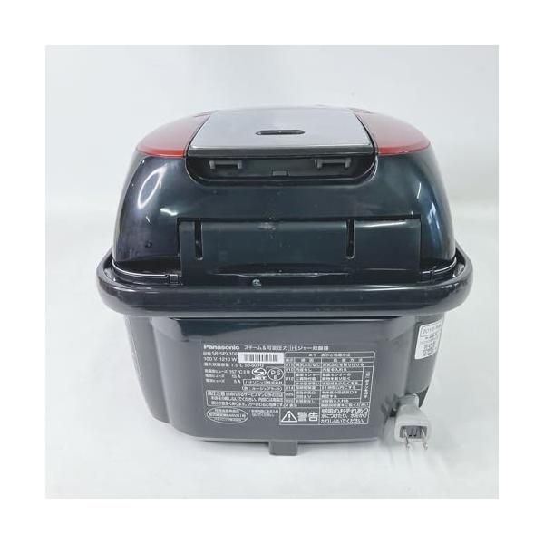 中古】パナソニック 5.5合 炊飯器 圧力IH式 Wおどり炊き ルージュ