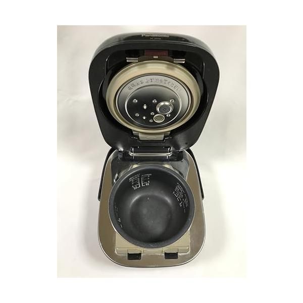 中古】パナソニック 3合 炊飯器 圧力IH式 おどり炊き 豊穣ブラック SR