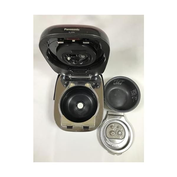 中古】パナソニック 3合 炊飯器 圧力IH式 おどり炊き 豊穣ブラック SR