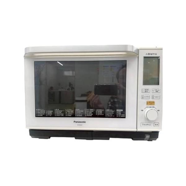 【中古】パナソニック スチームオーブンレンジ ビストロ 26L ホワイト NE-BS604-W