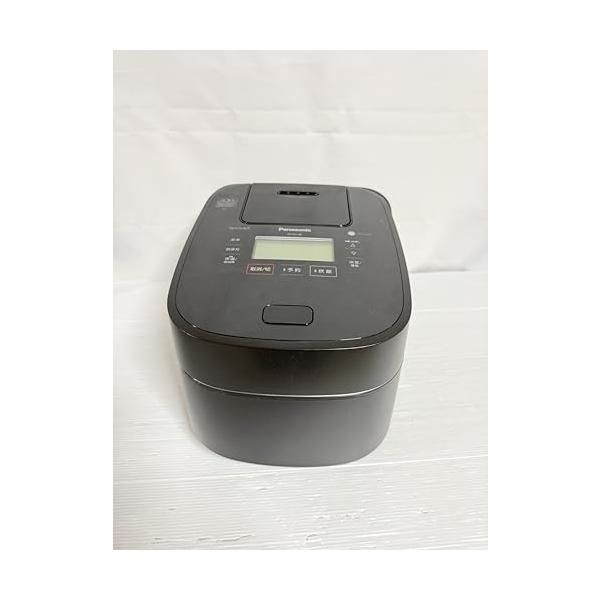 【中古】パナソニック 炊飯器 1升 スチーム&可変圧力IH式 Wおどり炊き ブラック SR-VSX189-K