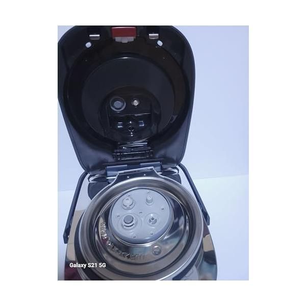 中古】パナソニック 炊飯器 5.5合 可変圧力IH式 おどり炊き グレー SR