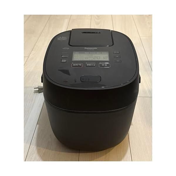 中古】パナソニック 炊飯器 1升 可変圧力IH式 おどり炊き ブラック SR