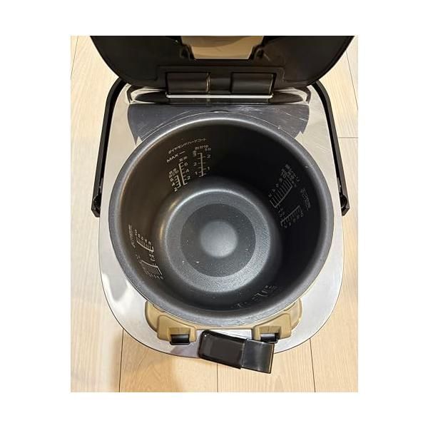 中古】パナソニック 炊飯器 1升 可変圧力IH式 おどり炊き ブラック SR