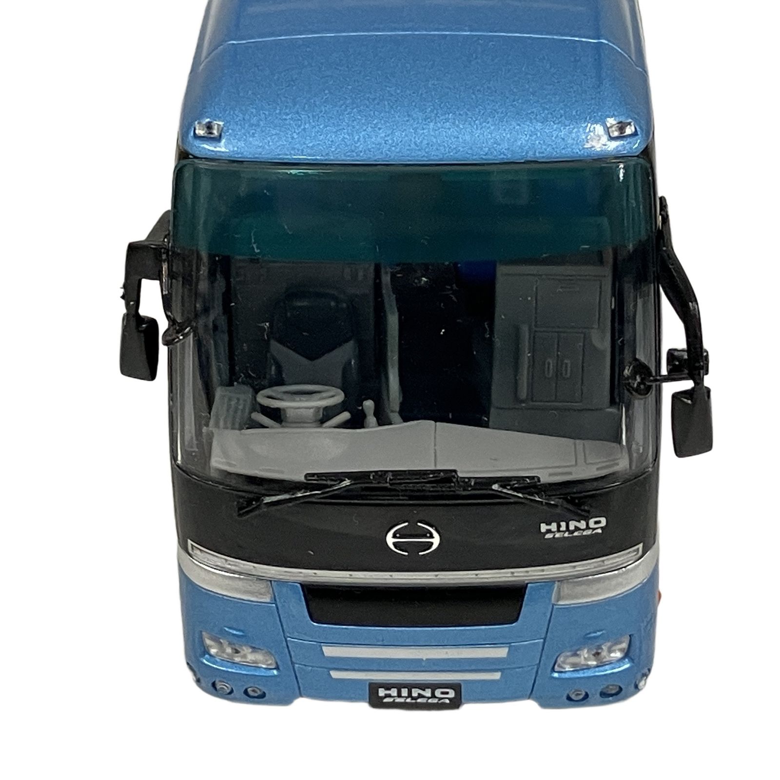 京商 HINO 日野 SELEGA セレガ バス ブルー ミニカー 1/43 ディーラー