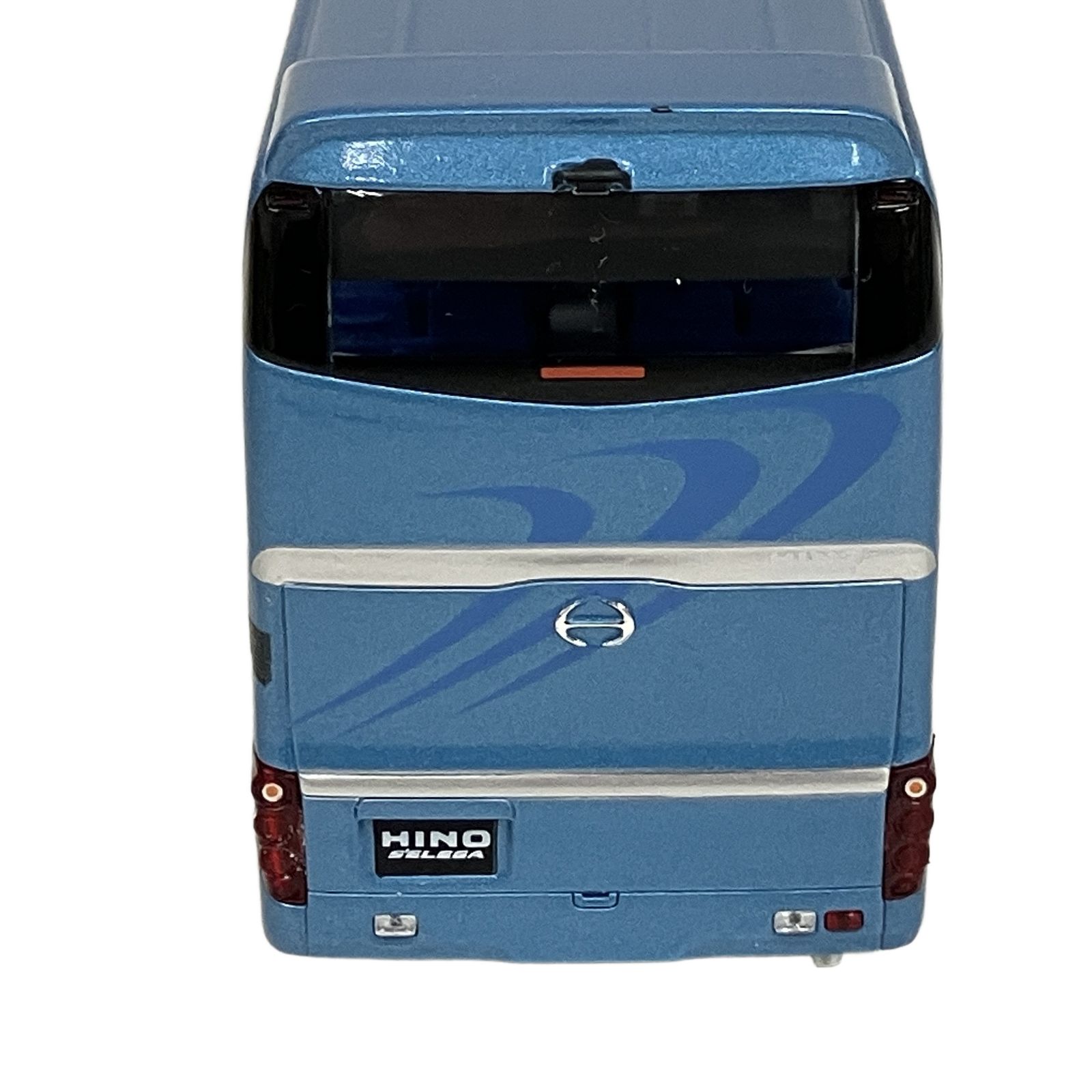 京商 HINO 日野 SELEGA セレガ バス ブルー ミニカー 1/43 ディーラー