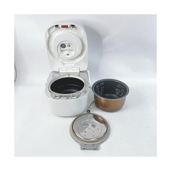 【中古】パナソニック 炊飯器 5.5合 可変圧力&大火力おどり炊き 全面発熱6段IH式 ホワイト SR-MPW101-W 15,188円