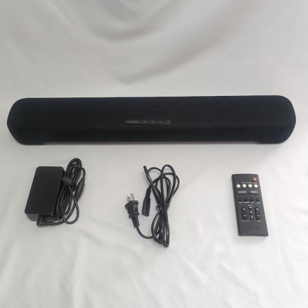 【中古】ヤマハ(YAMAHA) コンパクトサウンドバー SR-C20A 横幅60cm PC ゲーム スピーカー Bluetooth対応 テレビ/パソコン/スマ