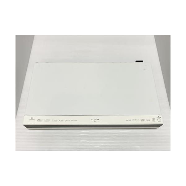 中古】シャープ 1TB 2チューナー ブルーレイレコーダー ホワイト AQUOS
