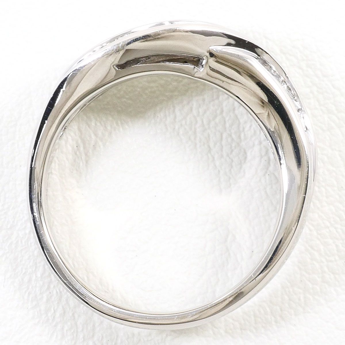 PT900/プラチナ リング・指輪 12号 ダイヤモンド 0.70ct 鑑別書 総重量