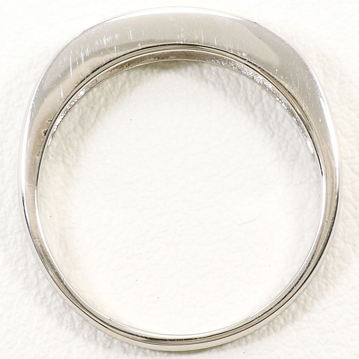 PT900/プラチナ リング・指輪 14号 ダイヤモンド 0.50ct 鑑別書 総重量