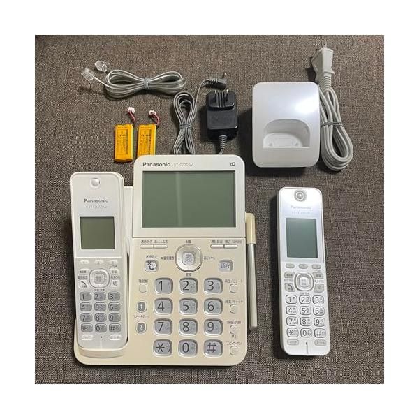 【中古】パナソニック 電話機 RU・RU・RU VE-GZ71DL-W [パールホワイト] 12,354円