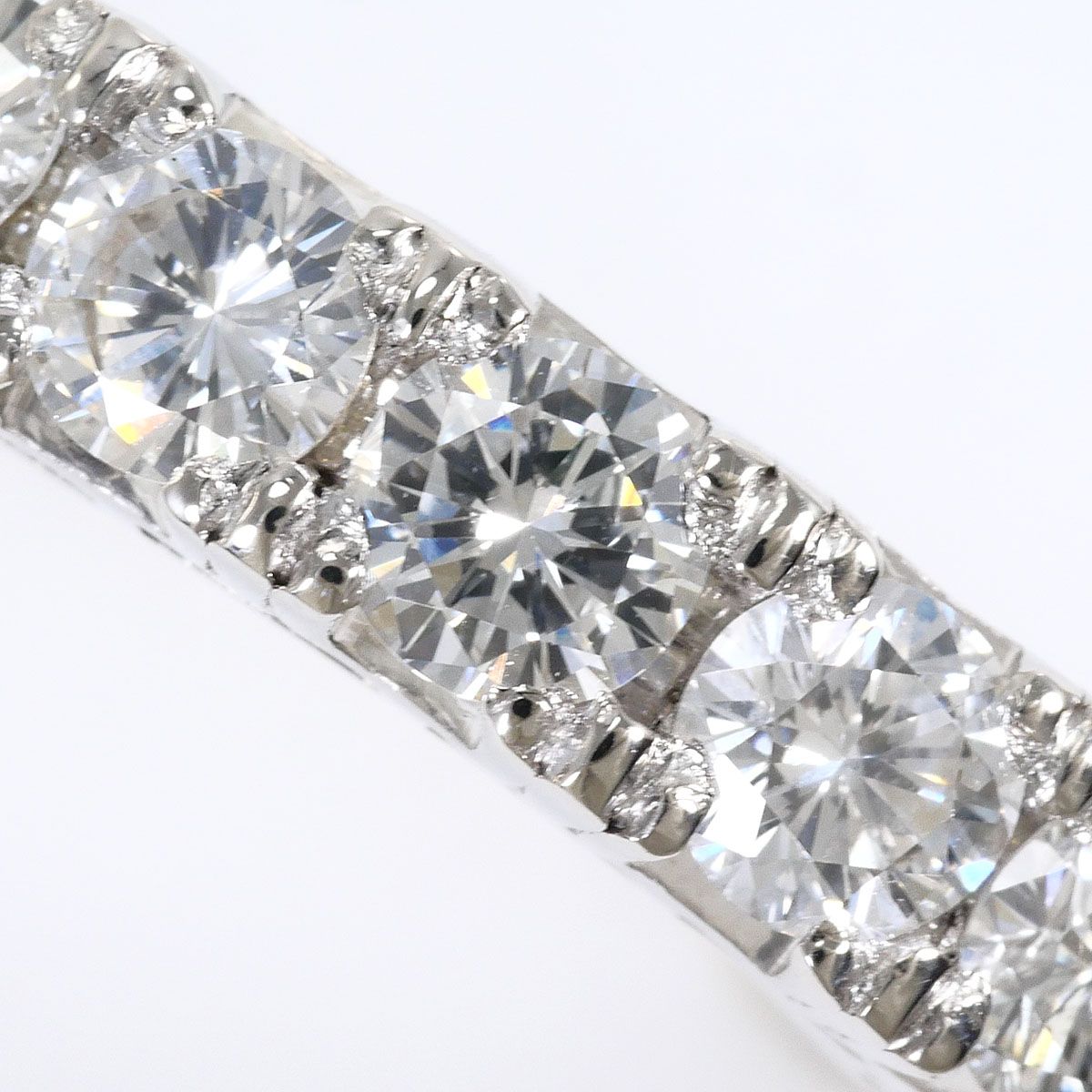 PT900/プラチナ リング・指輪 14号 ダイヤモンド 0.702ct 鑑別書 総