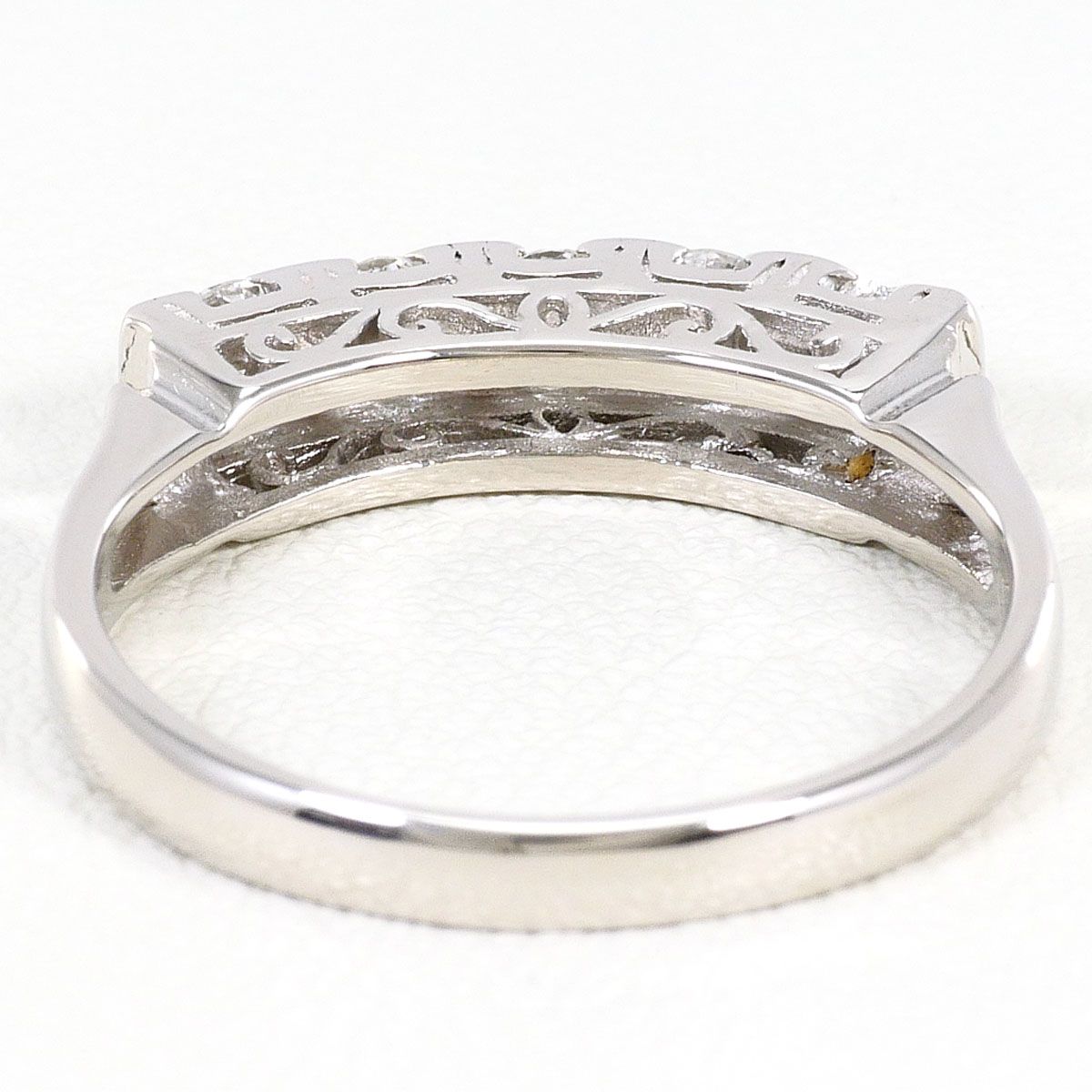 PT900/プラチナ リング・指輪 12.5号 ダイヤモンド 0.50ct 鑑別書 総