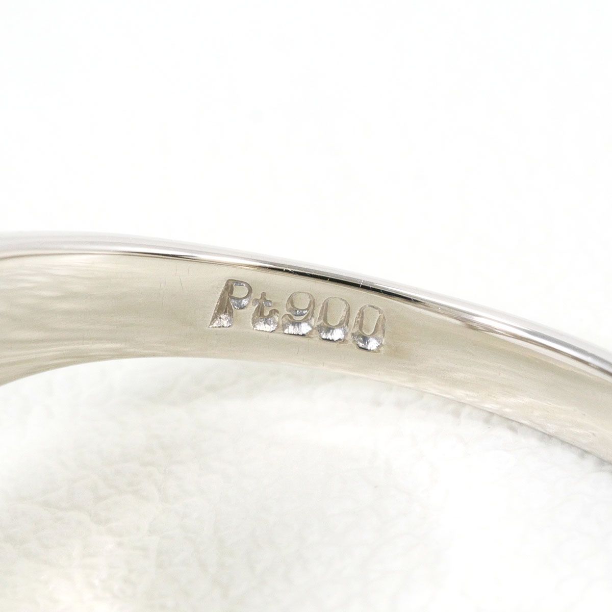 PT900/プラチナ リング・指輪 10号 ダイヤモンド 0.50ct 鑑別書 総重量 