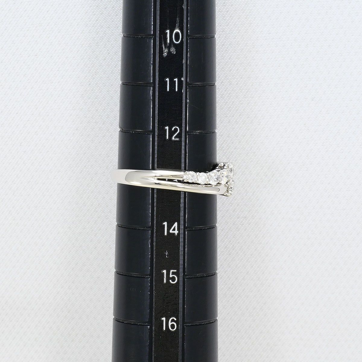 PT900/プラチナ リング・指輪 13号 ダイヤモンド 0.51ct 鑑別書 総重量