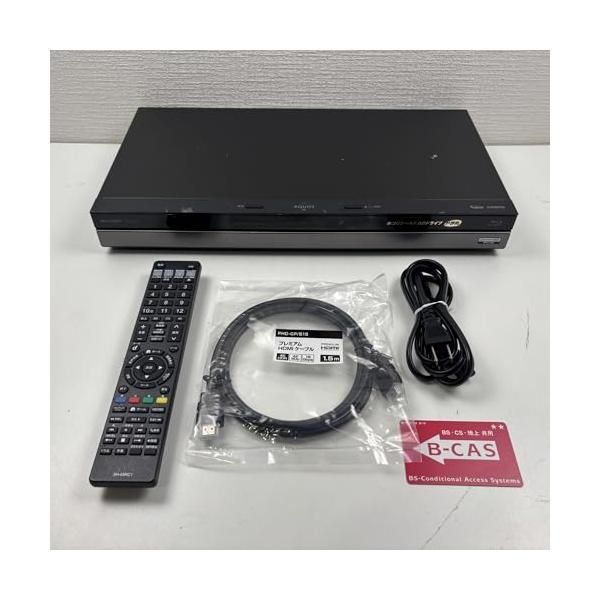 【中古】シャープ 2TB 3番組同時録画 AQUOS ブルーレイ レコーダー Ultra HD/4K再生対応 連続ドラマ自動録画 声でラクラク操作対応 無線L