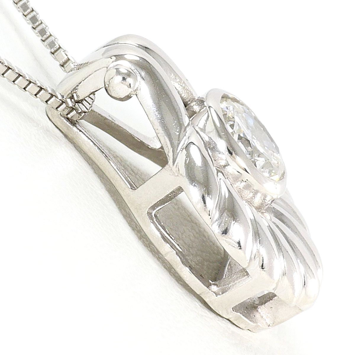 PT900/プラチナ PT850/プラチナ ネックレス ダイヤモンド 0.618ct SI2