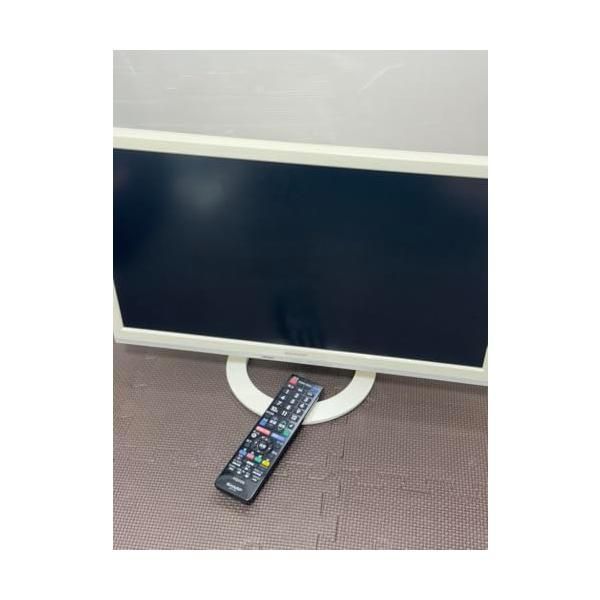 【中古】シャープ AQUOS 液晶テレビ 22型 ホワイト系 LC-22K30-W