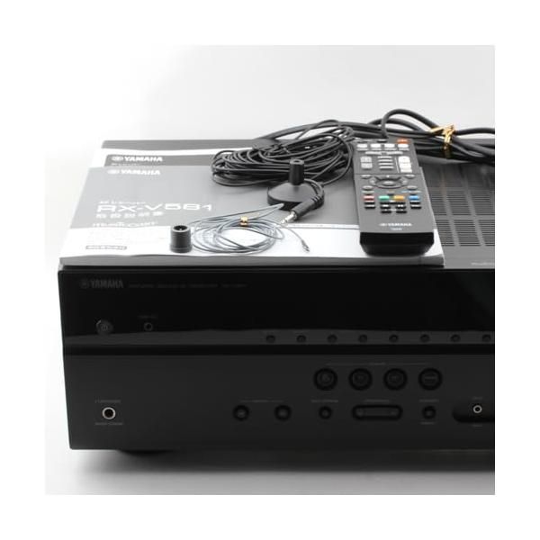 中古】ヤマハ AVレシーバー RX-V581(B) - メルカリ