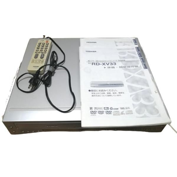 中古】TOSHIBA RD-XV33 VTR一体型HDD&DVDレコーダー - メルカリ