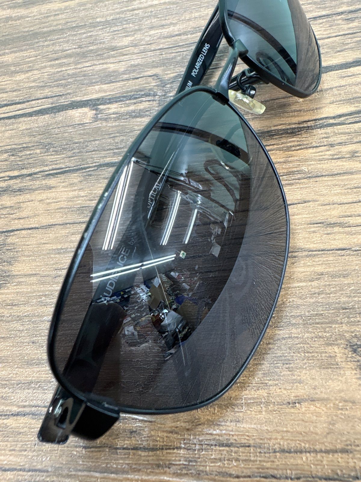 AUDIENCE by KANEKO OPTICAL 金子眼鏡 サングラス ブラック 送料無料