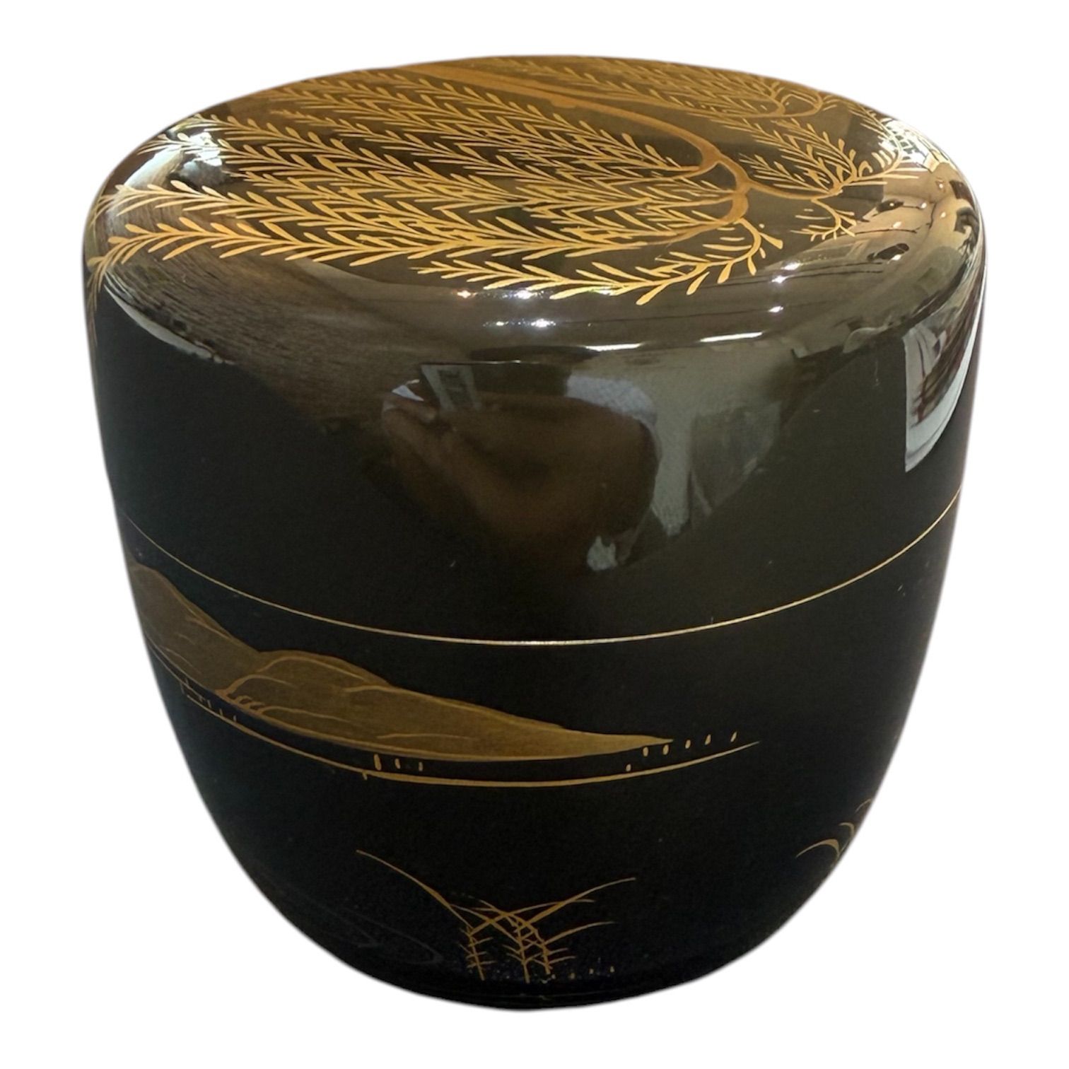 茶道具】北村葵春作 中棗 柳橋蒔絵 共箱付き - メルカリ