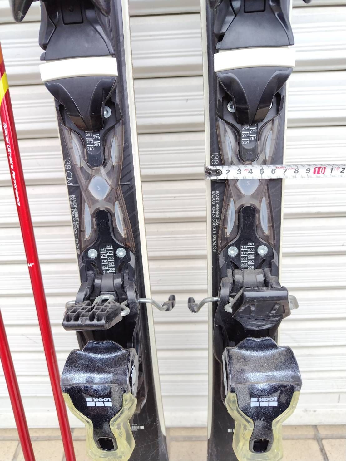 ROSSIGNOL EXPERIENCE 76 138cm/スキー板/おまけLEKIポールセット